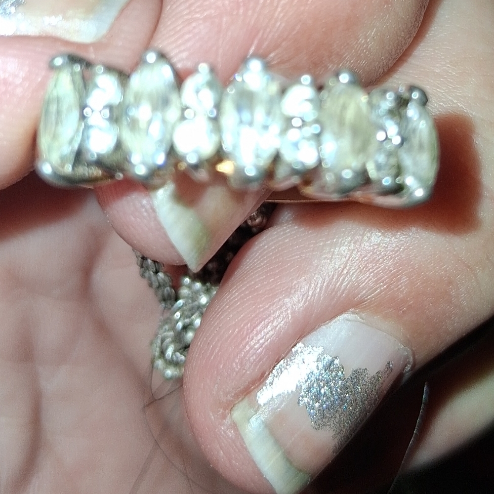 Chic Gold and Silver Women's Ring The Most Beautiful Stones!!
